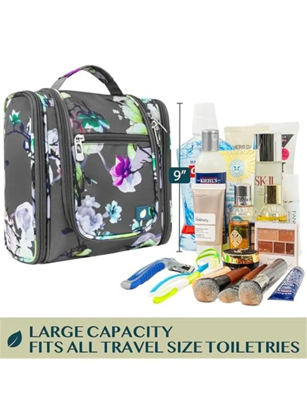Hanging Toiletry Bag Travel Makeup Organizer Cosmetic Case Large Waterproof Bag